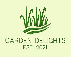 Green Lawn Maintenance  logo design