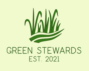 Green Lawn Maintenance  logo design