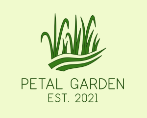 Green Lawn Maintenance  logo design