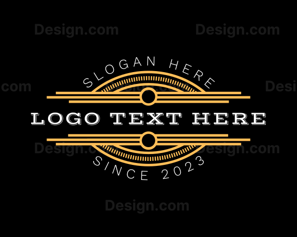 Art Deco Arch Business Logo