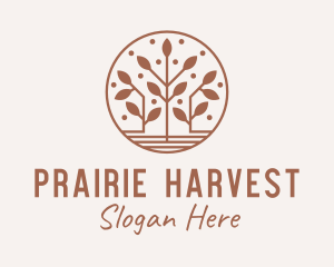 Farm Harvest Plant logo design