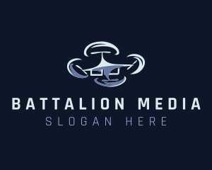 Aerial Drone Surveillance logo design