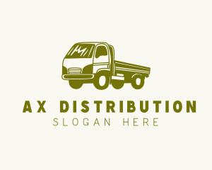 Logistic Delivery Truck logo design