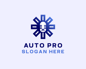 Microphone Asterisk Podcast logo