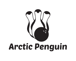 Penguin Bowling Pins logo