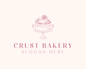 Wedding Cake Bakery logo design