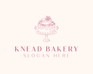 Wedding Cake Bakery logo design