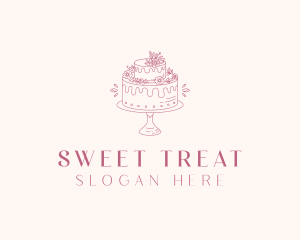 Wedding Cake Bakery logo design