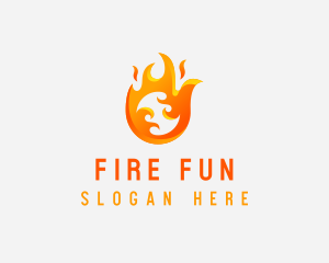 Propane Gas Fire Energy  logo