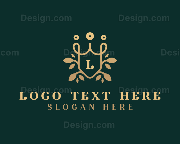 Floral Shield Boutique Logo