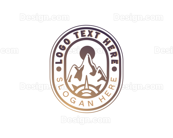 Mountain Compass Navigation Logo