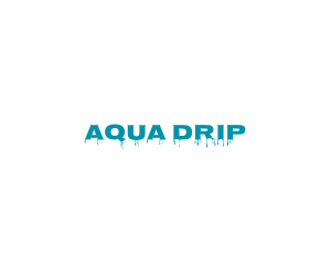 Melting Liquid Drip logo design