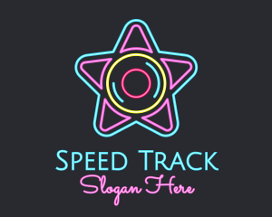 Neon Star Disc logo