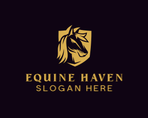 Stallion Horse Stable logo design