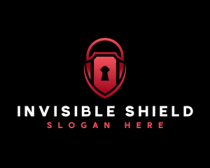 Shield Security Padlock logo