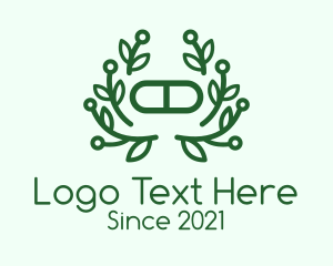 Green Herbal Pill logo