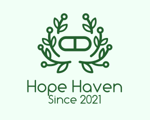 Green Herbal Pill logo