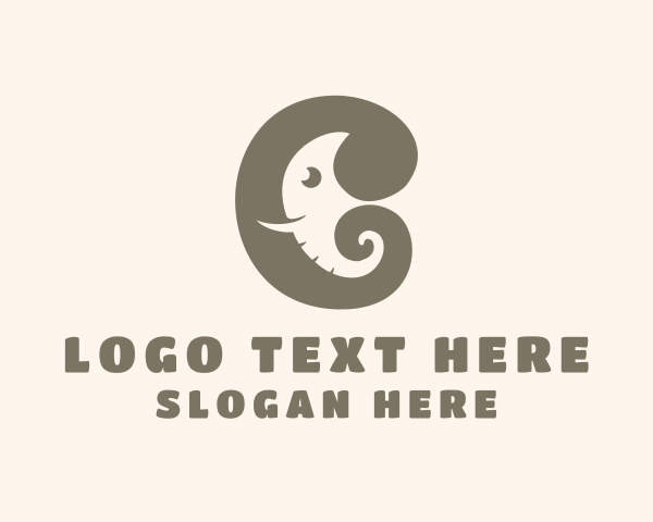 Letter C logo example 4