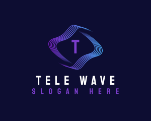 Cyber Wave Tech logo design