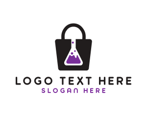 Flask Shopping Bag logo