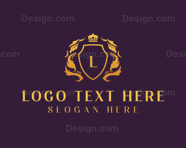 Elegant Royal Shield Logo