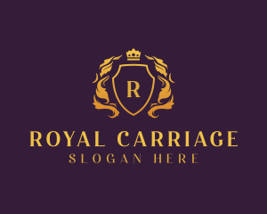 Elegant Royal Shield logo design