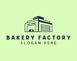 Stockroom Warehouse Factory logo design