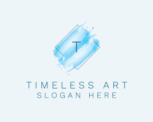 Watercolor Art Paint logo design