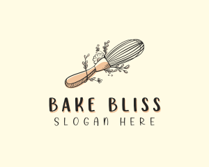 Whisk Baking Baker logo design