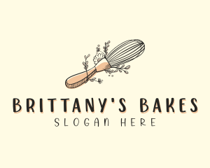 Whisk Baking Baker logo design