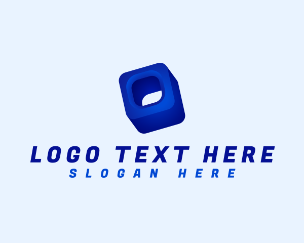 Block logo example 2