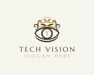 Luxury Eye Vision logo design