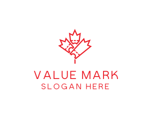 Canadian Maple Tickets logo design