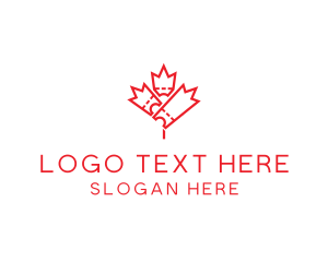 Maple - Canadian Maple Tickets logo design