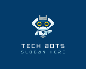Technology Bot App logo design