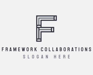 Scaffolding Repair Letter F logo
