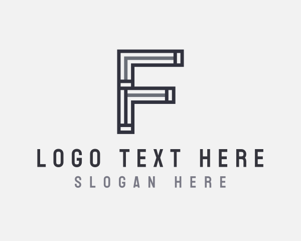 Scaffolding Repair Letter F logo