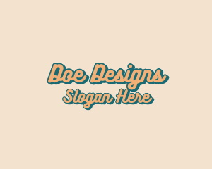 Retro Stylish Design logo design