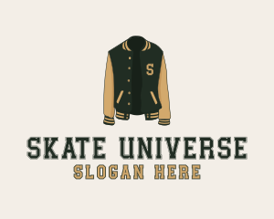 University College Varsity Jacket logo design