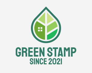 Green Leaf House logo design