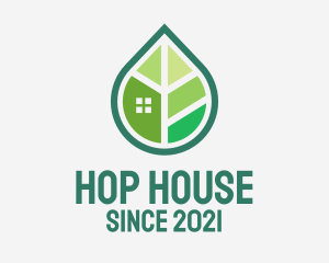 Green Leaf House logo design