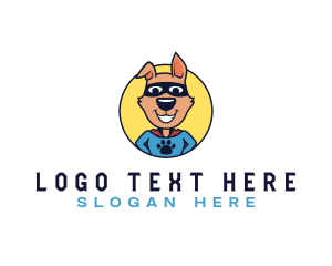 Super Hero Pet Dog logo