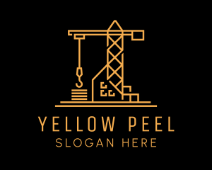 Residential Property Crane logo design