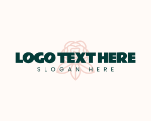 Premium Rose Wordmark logo