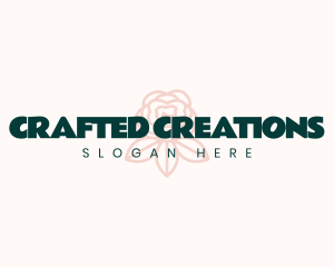 Premium Rose Wordmark logo design