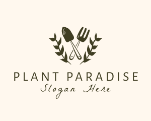 Plant Gardening Tool logo design