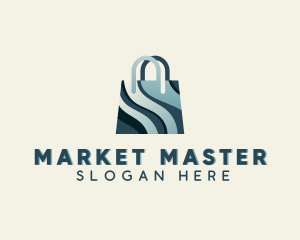 Market Shopping Bag logo design