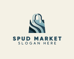 Market Shopping Bag logo design