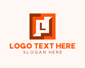 Square Puzzle Pattern logo