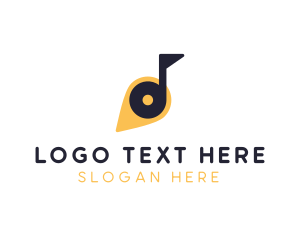 Musical Note Pin logo